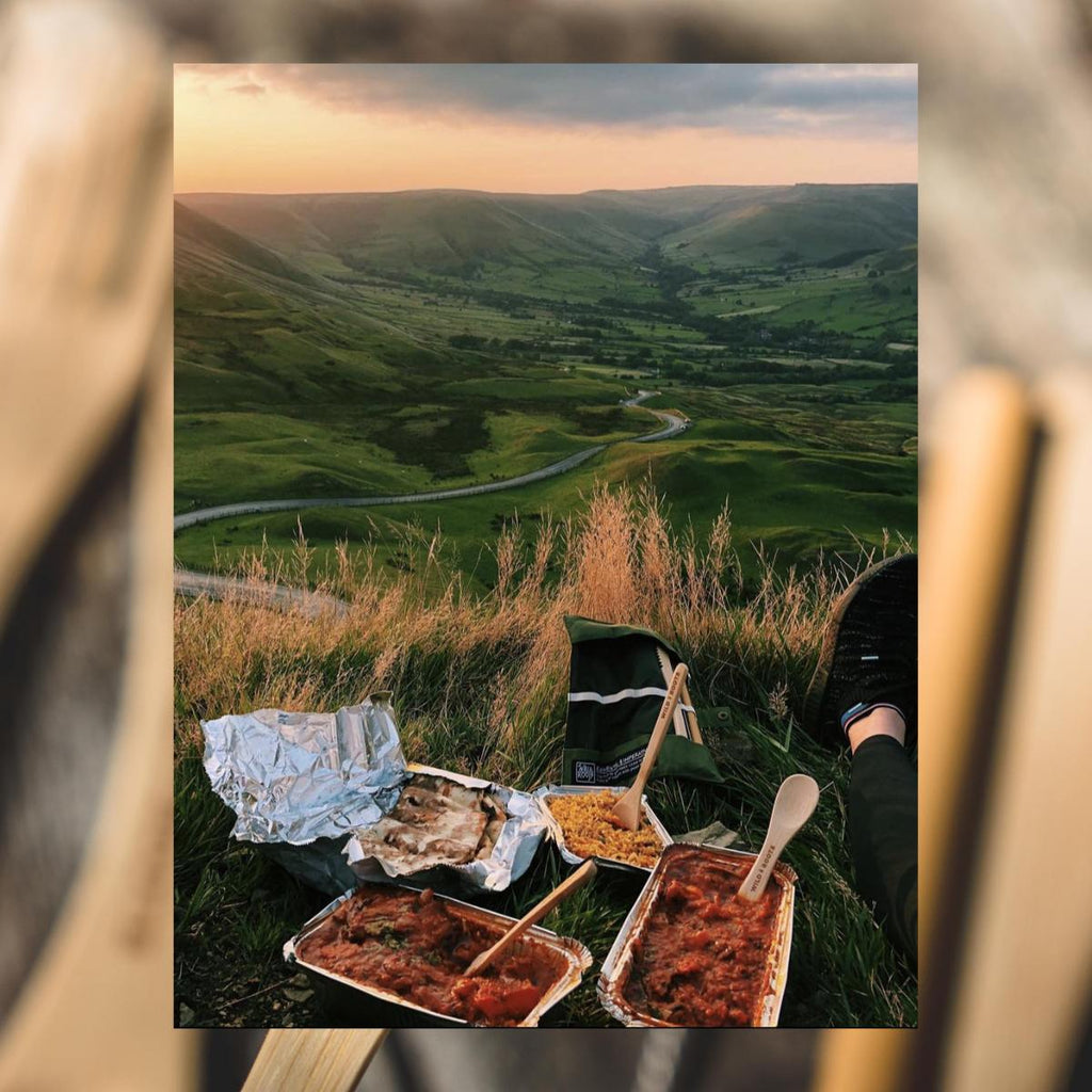 Wild Roots Natural Bamboo Cutlery Set - Khaki