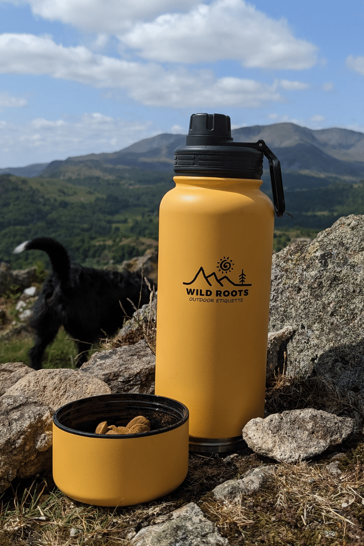 Wild Roots Siesta Snack Bottle 900ml Vacuum Insulated