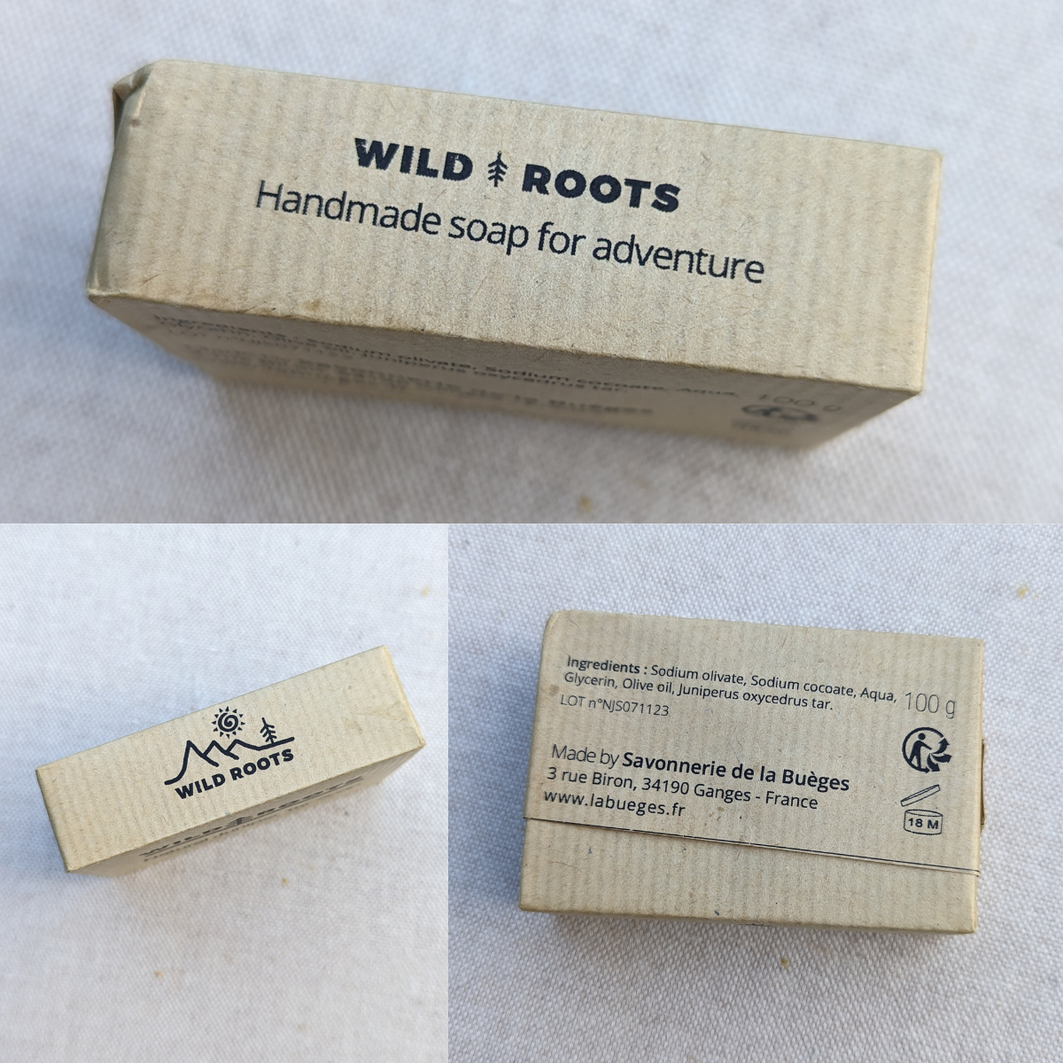 Wild Roots Recovering soap