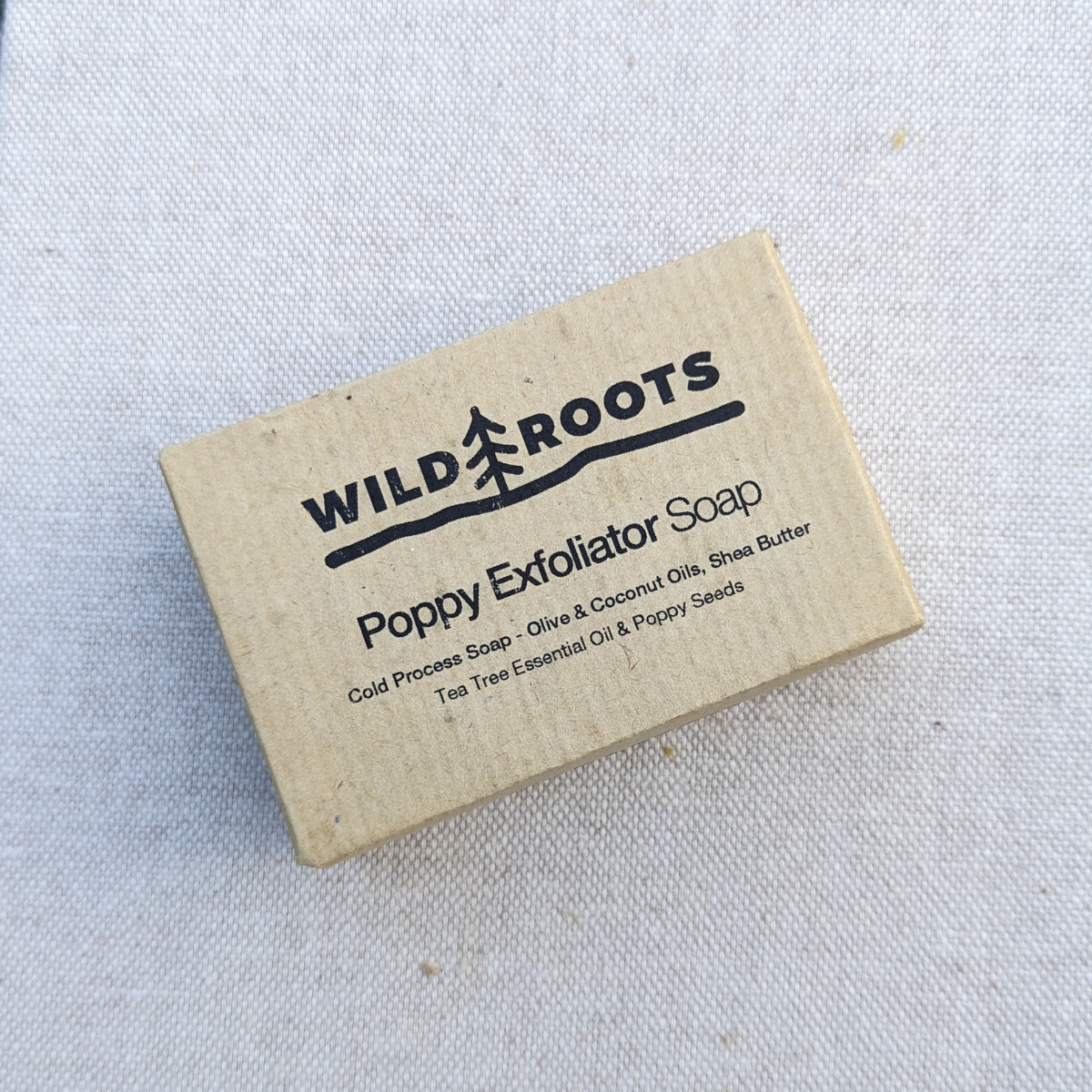Wild Roots Poppy Exfoliator Soap Hand Made Soap