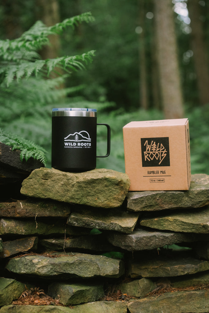 Wild Roots Rambler Mug 340ml Vacuum Insulated