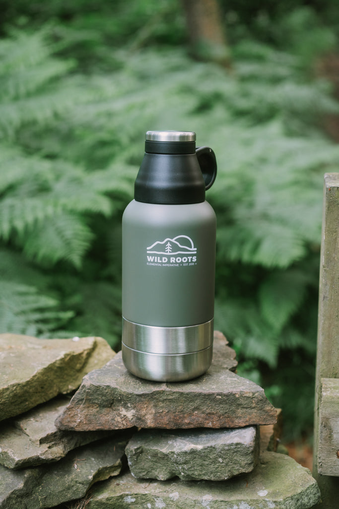 Wild Roots Pro Brew Flask Bottle 900ml Vacuum Insulated