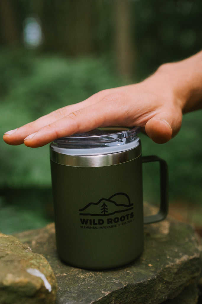 Wild Roots Rambler Mug 340ml Vacuum Insulated