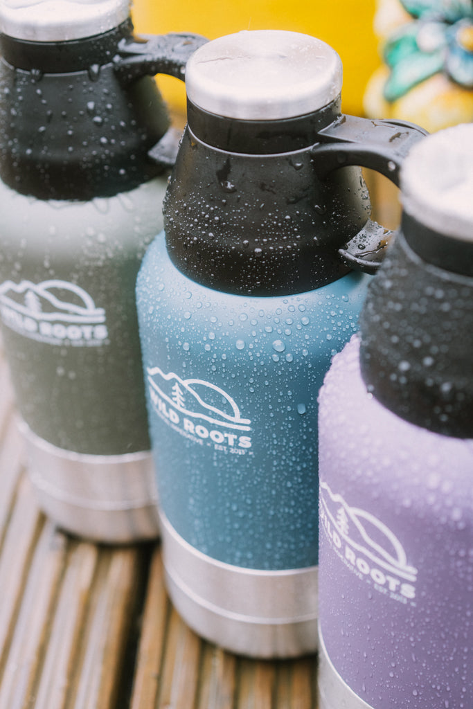 Wild Roots Pro Brew Flask Bottle 900ml Vacuum Insulated