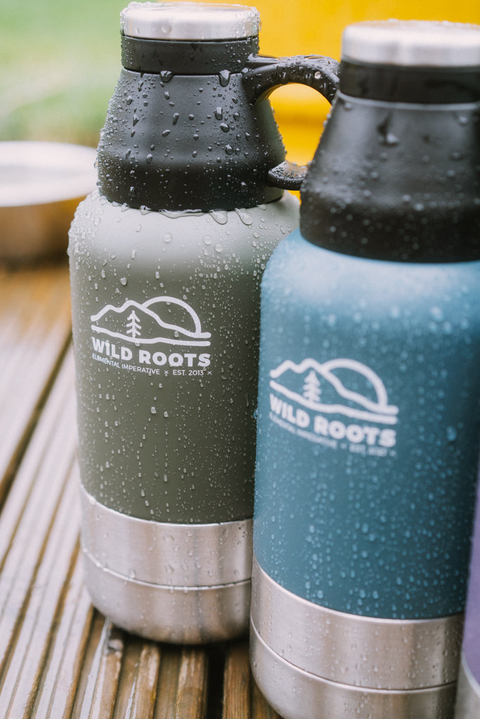 Wild Roots Pro Brew Flask Bottle 900ml Vacuum Insulated