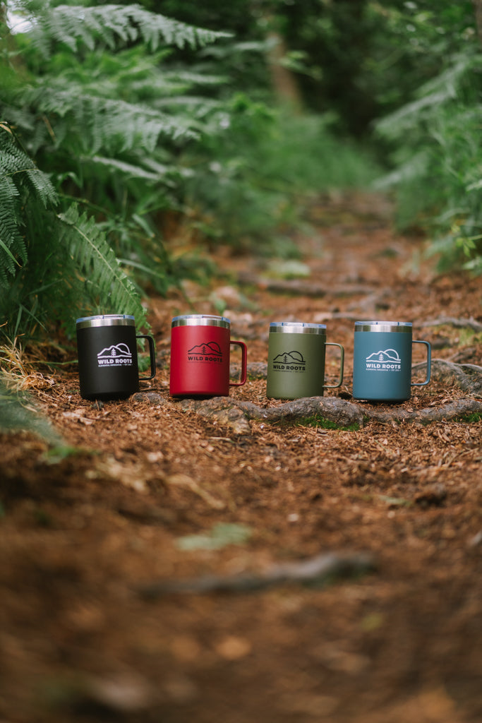 Wild Roots Rambler Mug 340ml Vacuum Insulated