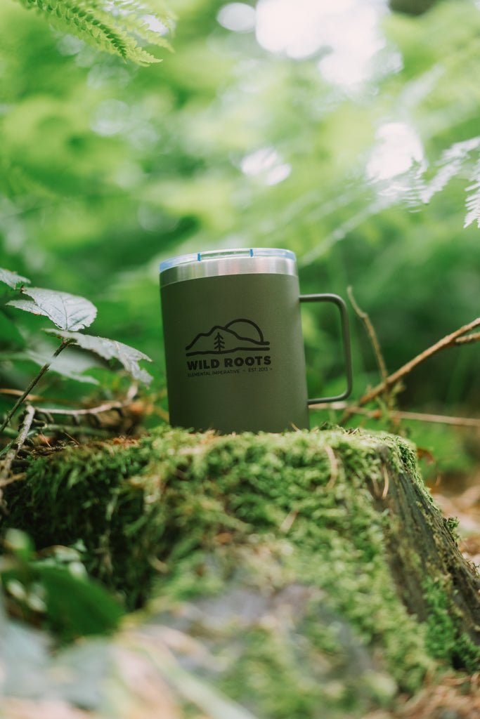 Wild Roots Rambler Mug 340ml Vacuum Insulated