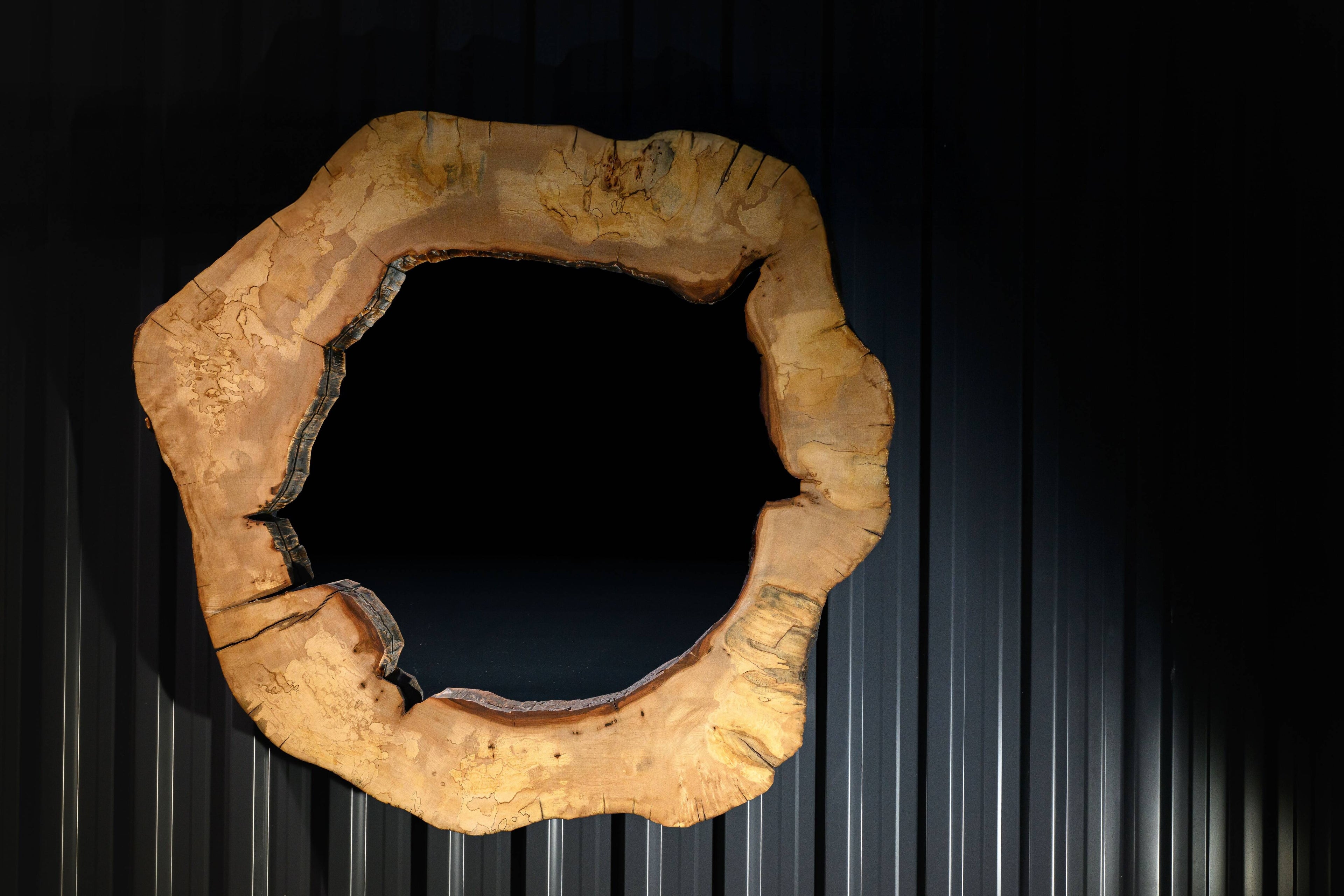 Final Clearance got to go True Wood 'Forest Eye' Wall mirror
