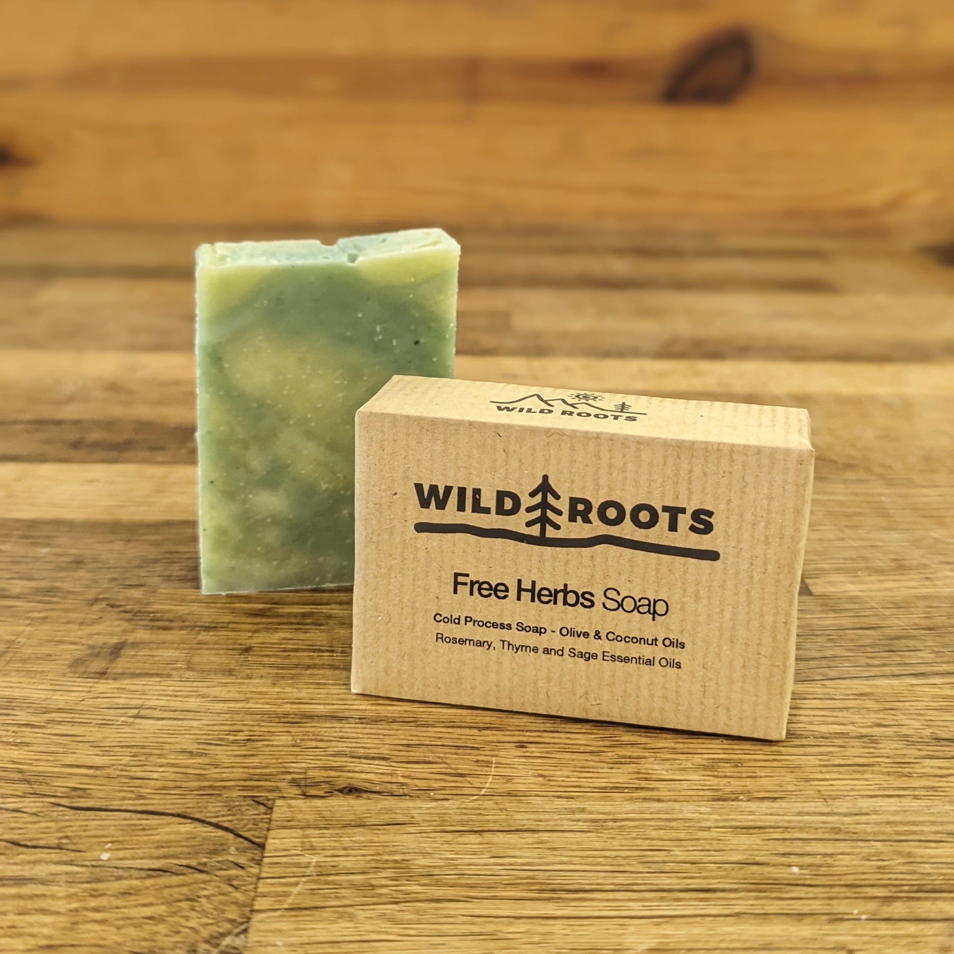 Wild Roots Three herbs mountain soap