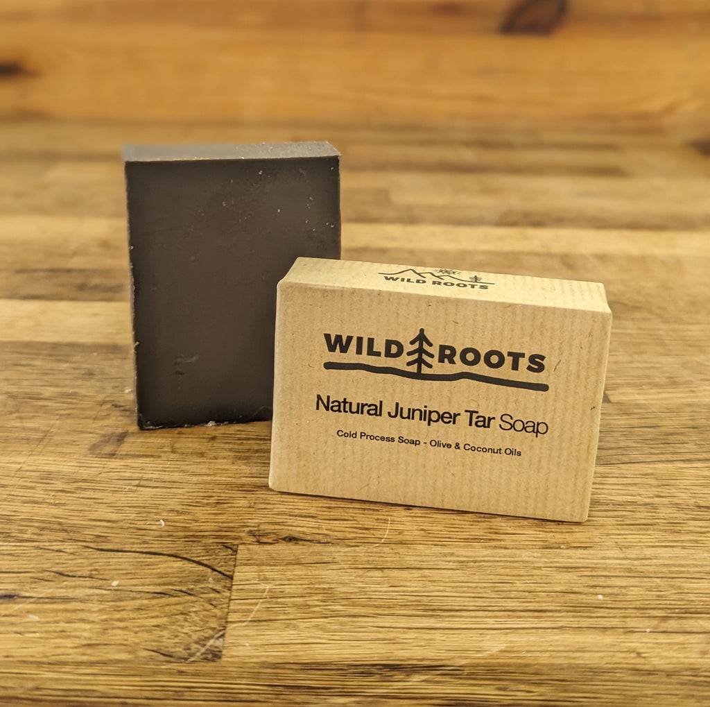 Wild Roots Cade Juniper Tar Soap