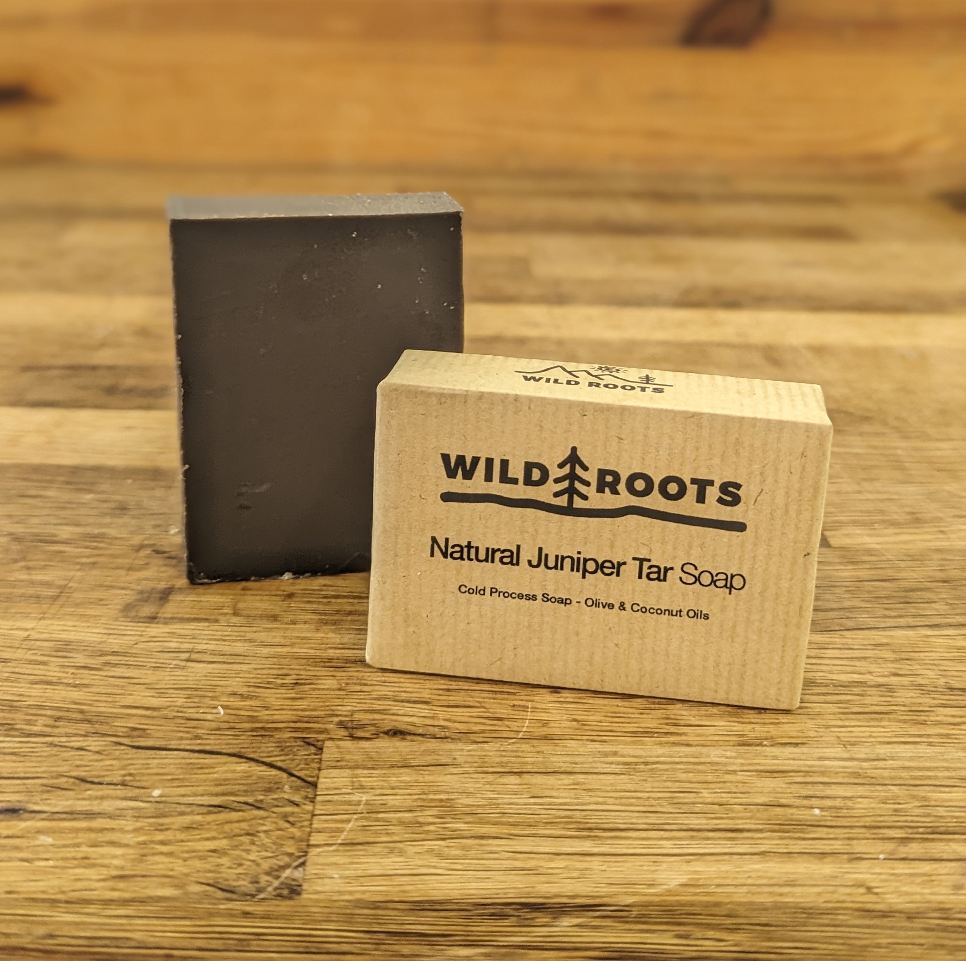 Wild Roots Cade Juniper Tar Soap